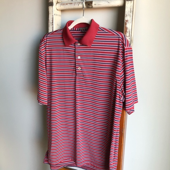 PETER MILLAR Striped Summer Comfort Polo - Picture 3 of 5
